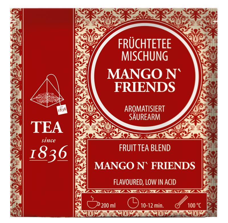 Früchteteemischung Mango ´n Friends aromatisiert - First-Cup