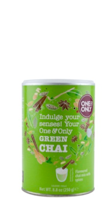 One&Only Chai Powder Green, 250 g Dose